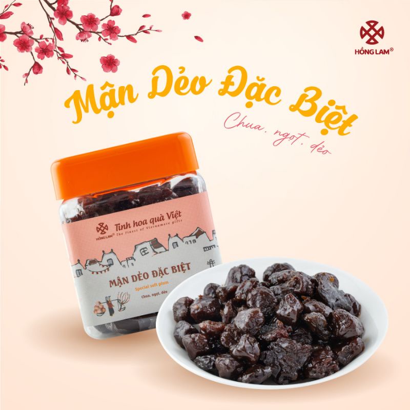 Mận Dẻo Đặc Biệt ô mai Hồng Lam
