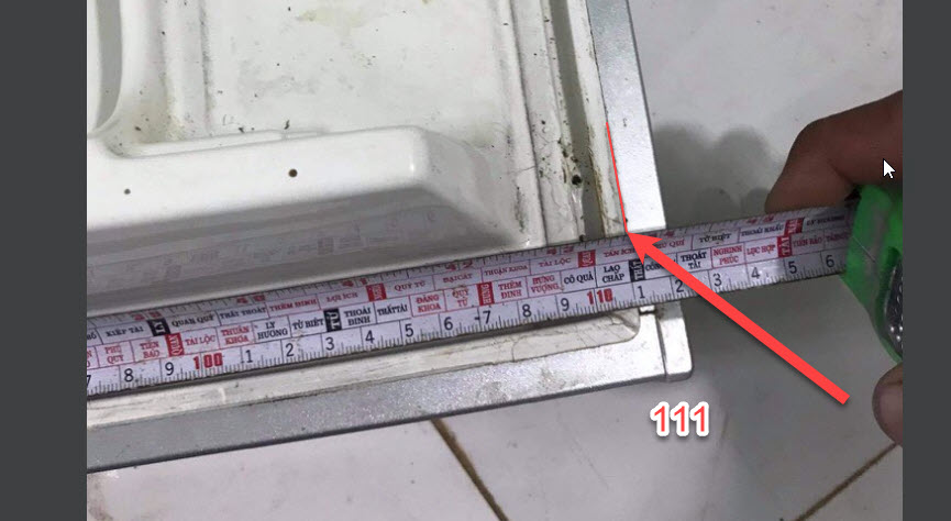 Ron tủ lạnh Sanyo Model SR -11FN kiểu bắt vít