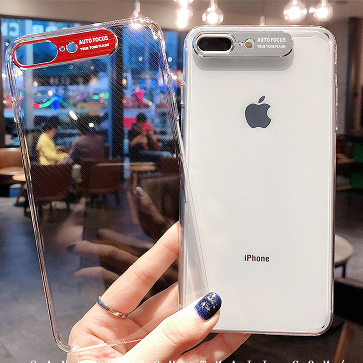 Ốp lưng iPhone 5S, 6S Plus, iPhone 7 Plus, iPhone 8 Plus, iPhone XS Max, iPhone XR, iPhone 11 Pro Max... trong suốt - VIỀN DẺO - Bảo vệ Camera