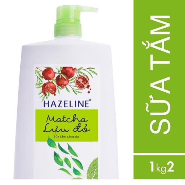 [HCM]Sữa Tắm Hazeline 1.2Kg Matcha & Lựu Đỏ