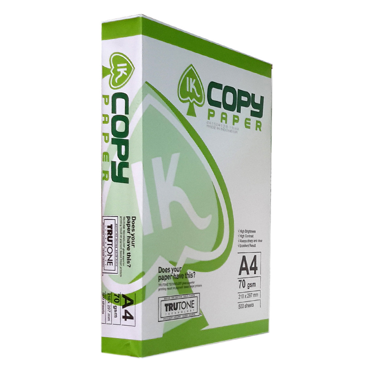 Giấy IK Copy A4 định lượng 70/80gsm