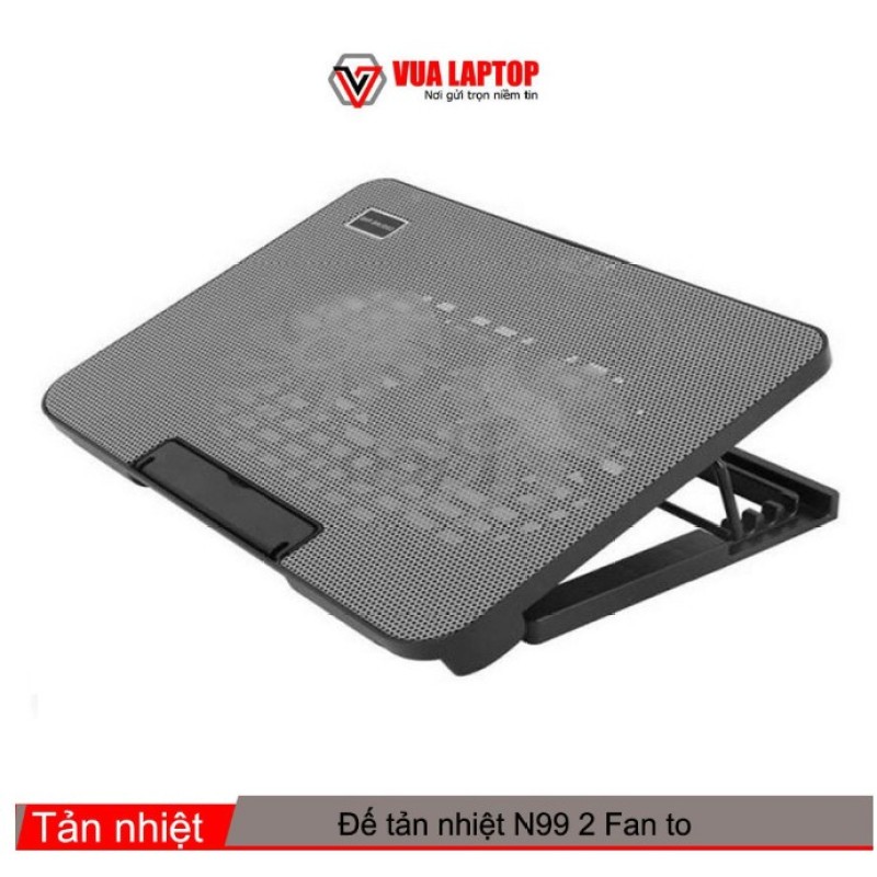 Bảng giá Đế Quạt Tản Nhiệt Cho Laptop N99, 2 Quạt, Tạo Nghiêng 45 Độ Phong Vũ