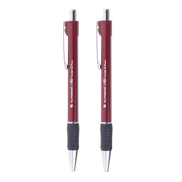 Vỉ 2 bút bi thiên long tl036 - mực đỏ