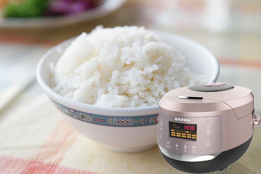 Nồi cơm điện tử Sơn Hà SHK-5121, Chế độ ủ ấm 3 chiều