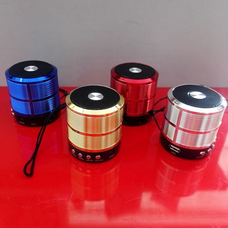 Loa Bluetooth Mini WS887 Loa Nghe Nhạc Không Dây Nhỏ Gọn Có Dây Treo (Cắm Thẻ Nhớ Cổng 3.5 USB)