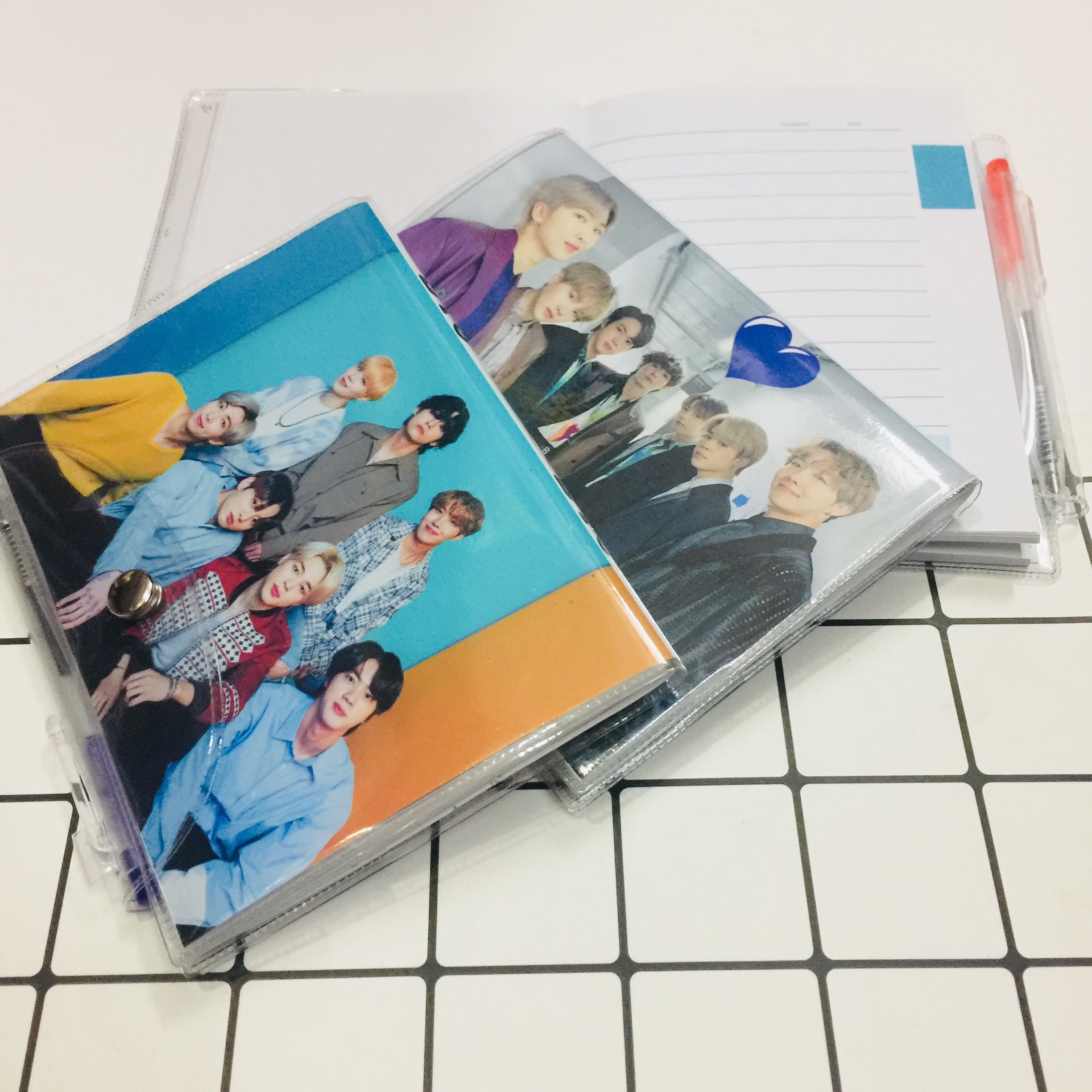 SỔ TAY NHỎ KÈM BÚT BTS