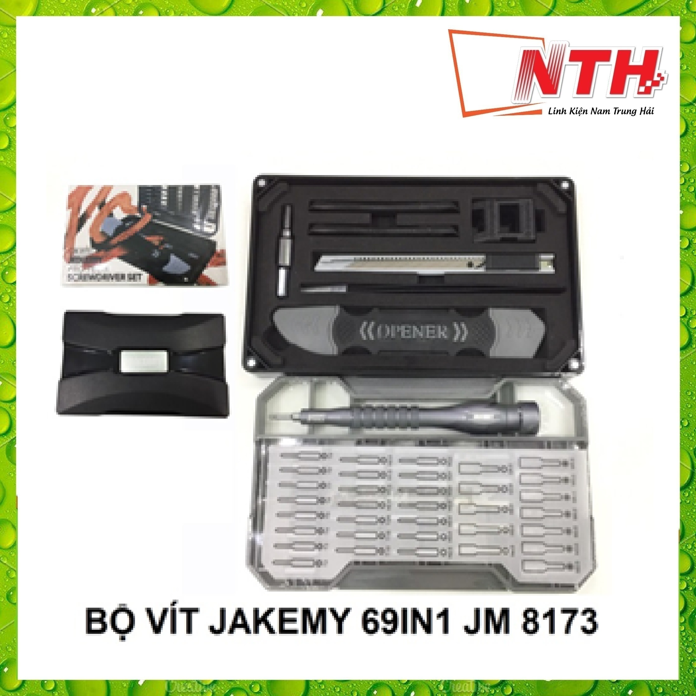 Bộ vít jakemy 69in1 jm 8173