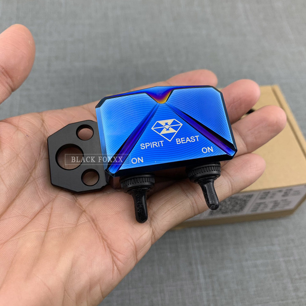 [HCM]Công Tắc Spirit Beast Hàng Zin FullBox Xe Máy [ 1 Chiếc Xanh Titan ]