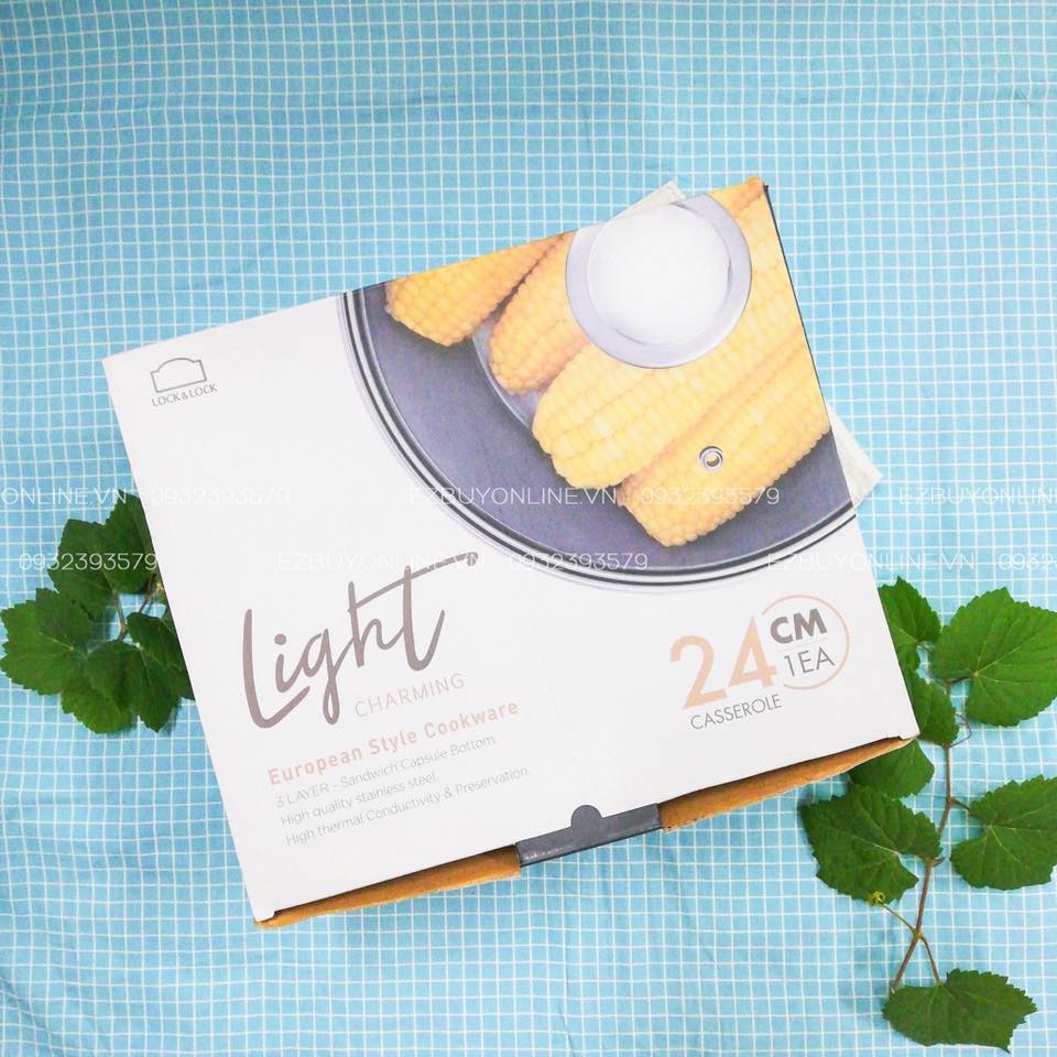 BÁO GIÁ Mua Nồi Lock | Shopee Lazada Sendo Tiki mới nhất 38 NỒI LOCK&LOCK BẰNG THÉP KHÔNG GỈ 24CM