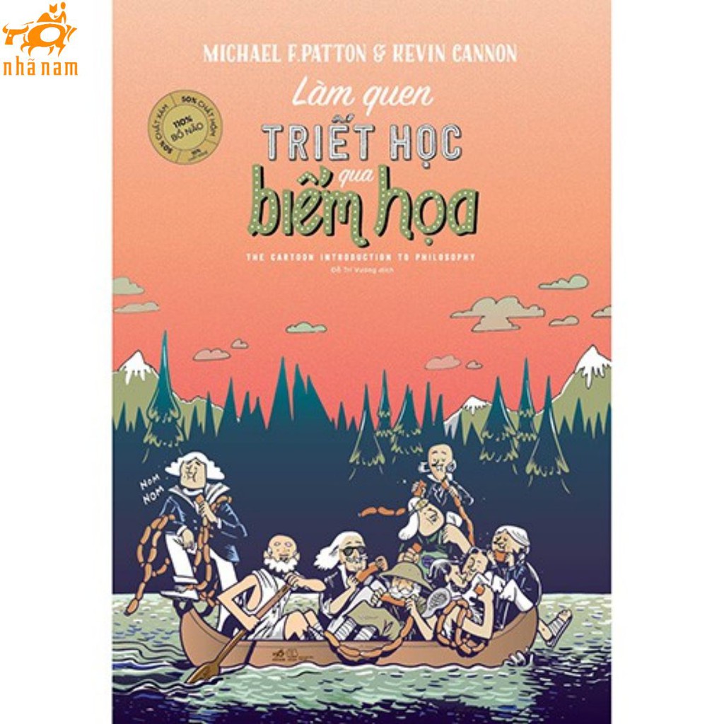 Sách - Làm quen triết học qua biếm họa (Nhã Nam HCM)