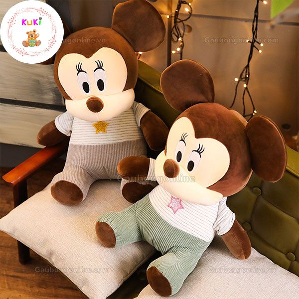 Gấu Bông Chuột Bông Mickey Ngôi Sao