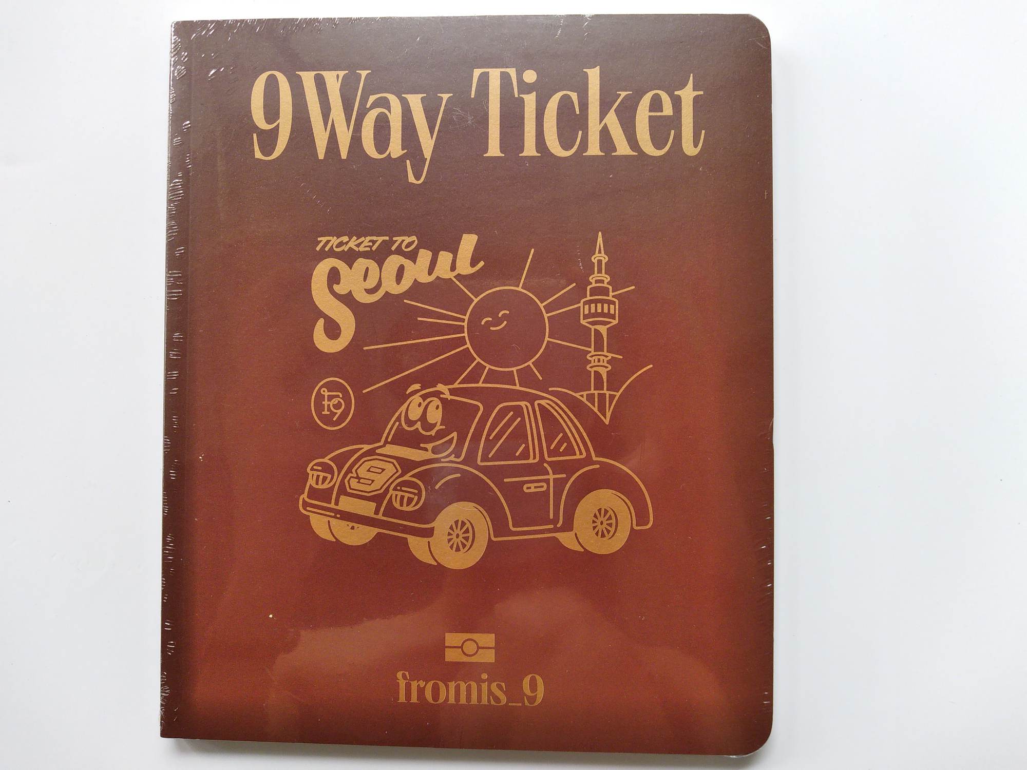 (Có Sẵn-Nguyên Seal) fromis_9 Single Album Vol. 2 - "9 WAY TICKET"