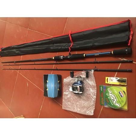combo lure bạo lực cần shimano 2 ngọn và máy ngang yumoshi LV201. Kích thước chính xác của sản phẩm này là: 2m4 - Giảm giá kịch sàn thanh lý hàng cuối năm - siêu sale hot hot
