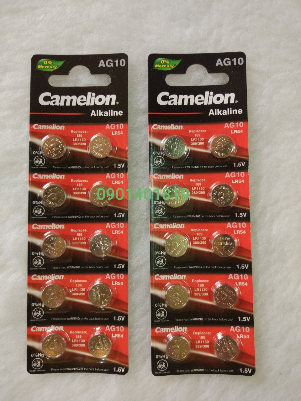 Pin AG10 Camelion