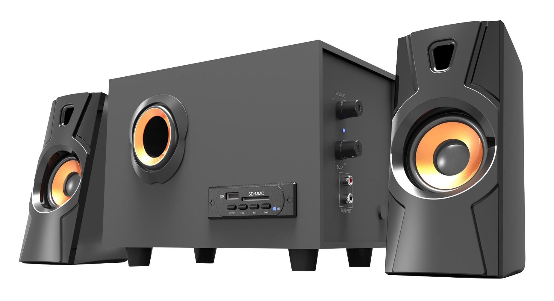 Loa Vi Tính (Có tích hợp thêm chức năng Bluetooth) Bosston T3500-BT