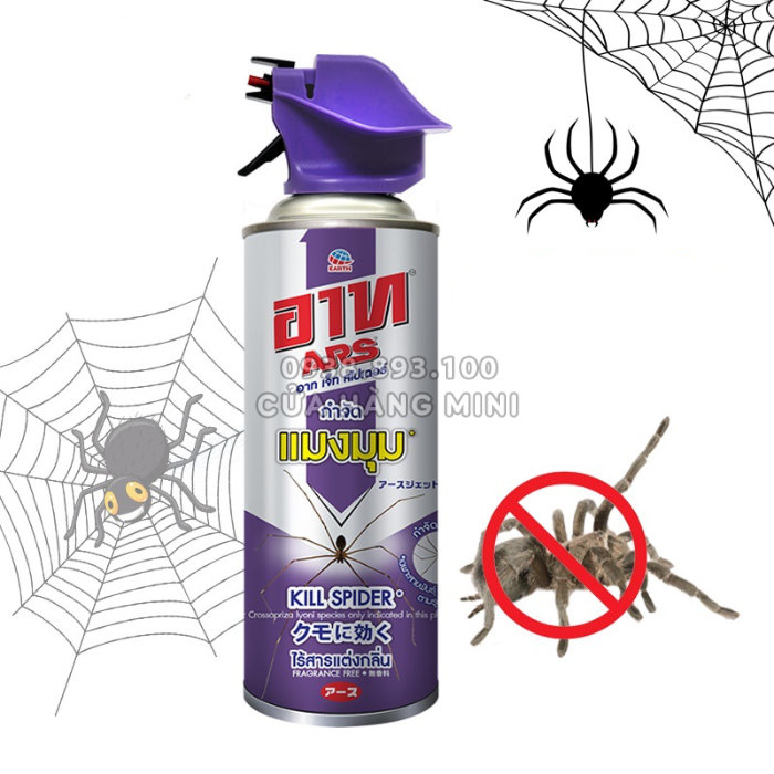 Chai (Bình) Xịt Nhện ARS Jet Spider 300ml Thái Lan