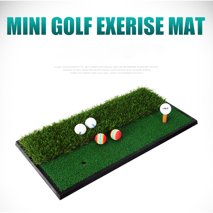 THẢM TẬP SWING GOLF - PGM DOUBLE GRASS MINI HITTING MAT - TH005