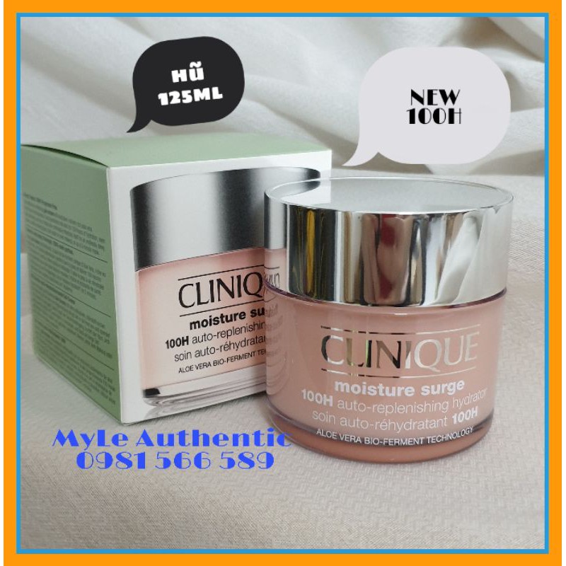 [125ML]KEM CẤP ẨM CLINIQUE SURGE 100H
