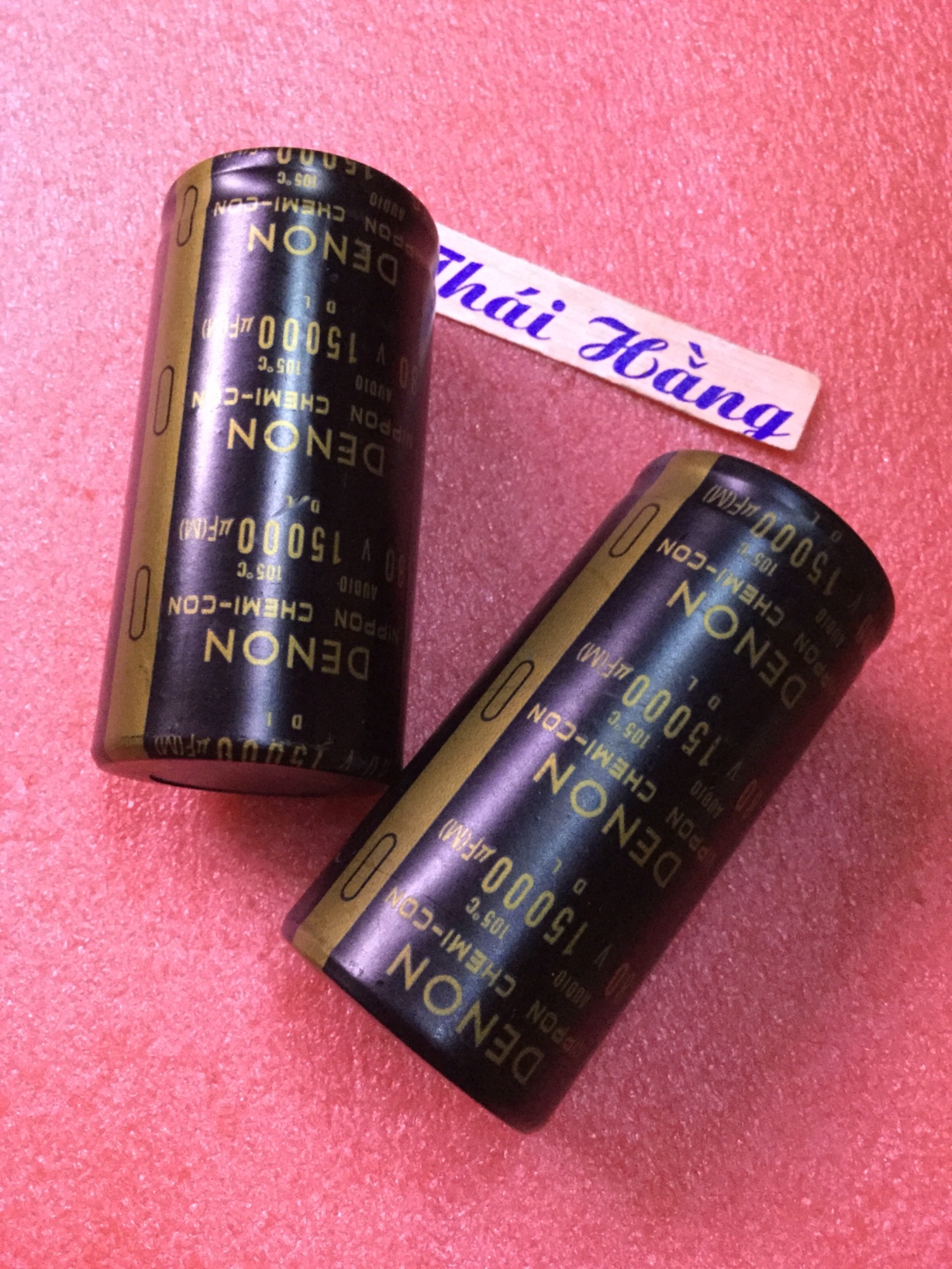 Tụ lọc nguồn 15.000M/80 v giá cho 2 chiếc