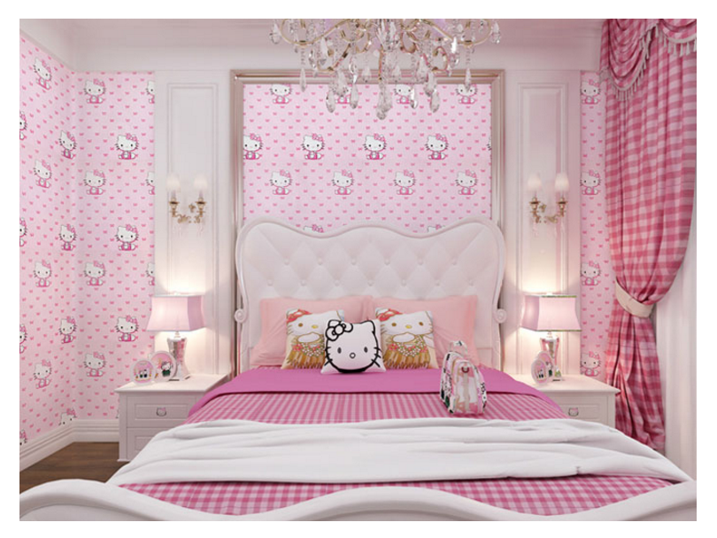 Decal giấy dán tường cho trẻ em BST03 CUỘN 5M VÀ 1M có keo sẵn
