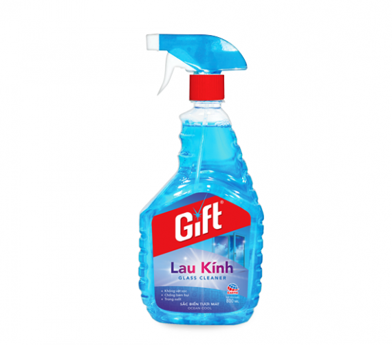 Lau Kính Gift 800ml sắc biển