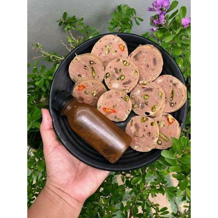 Chả bò ớt xiêm xanh 500gr 2 đòn (giao hỏa tốc tphcm)