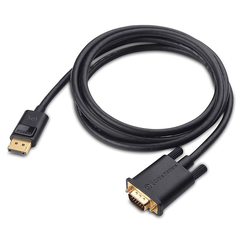 Displayport to vga cable 6 feet