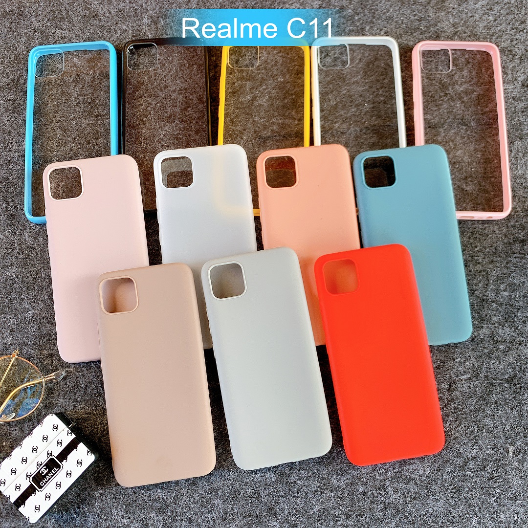 [Oppo Realme C11] Ốp Lưng Điện Thoại Giá Rẻ Nhiều Màu