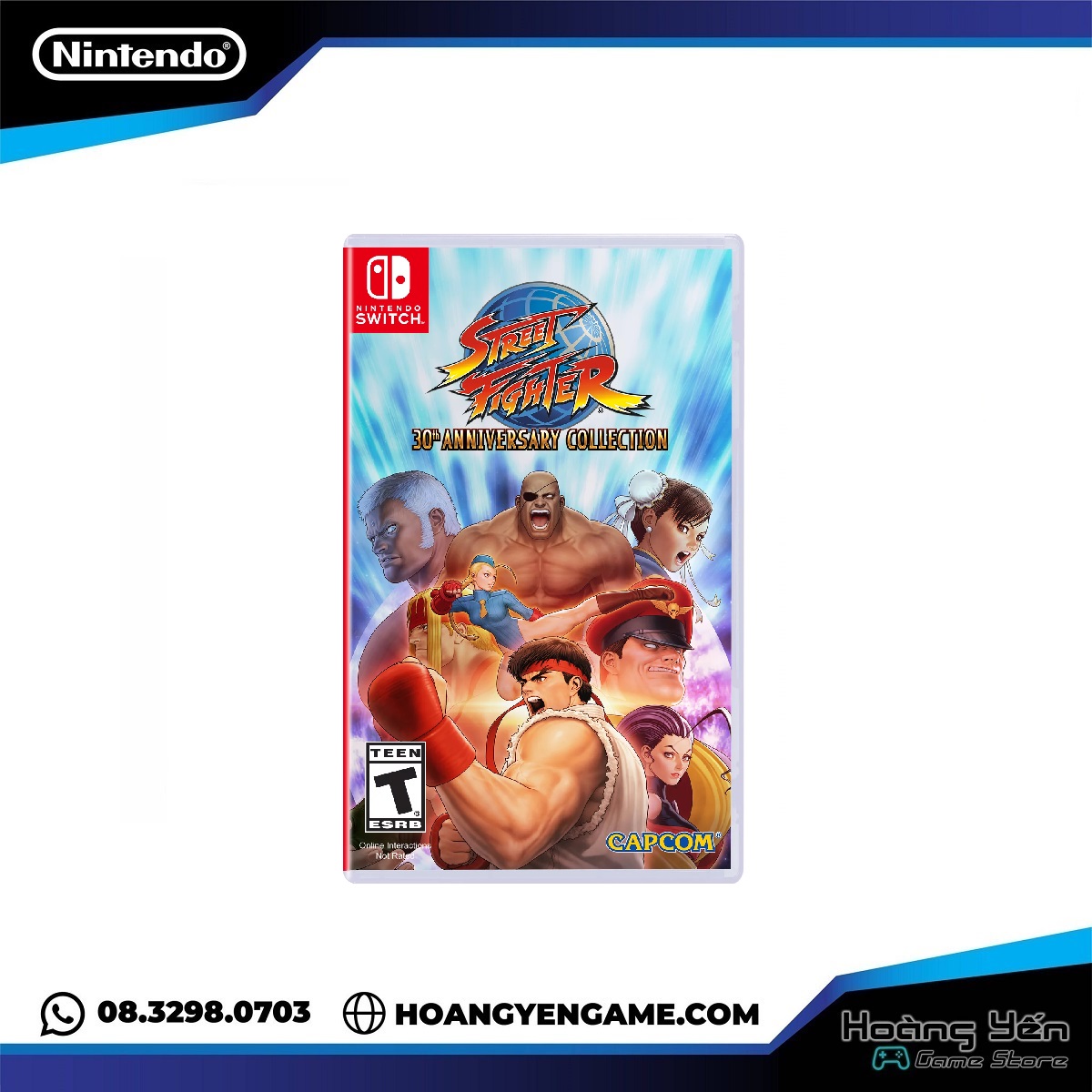 Băng Game Street Fighter 30th Anniversary Collection Nintendo Switch