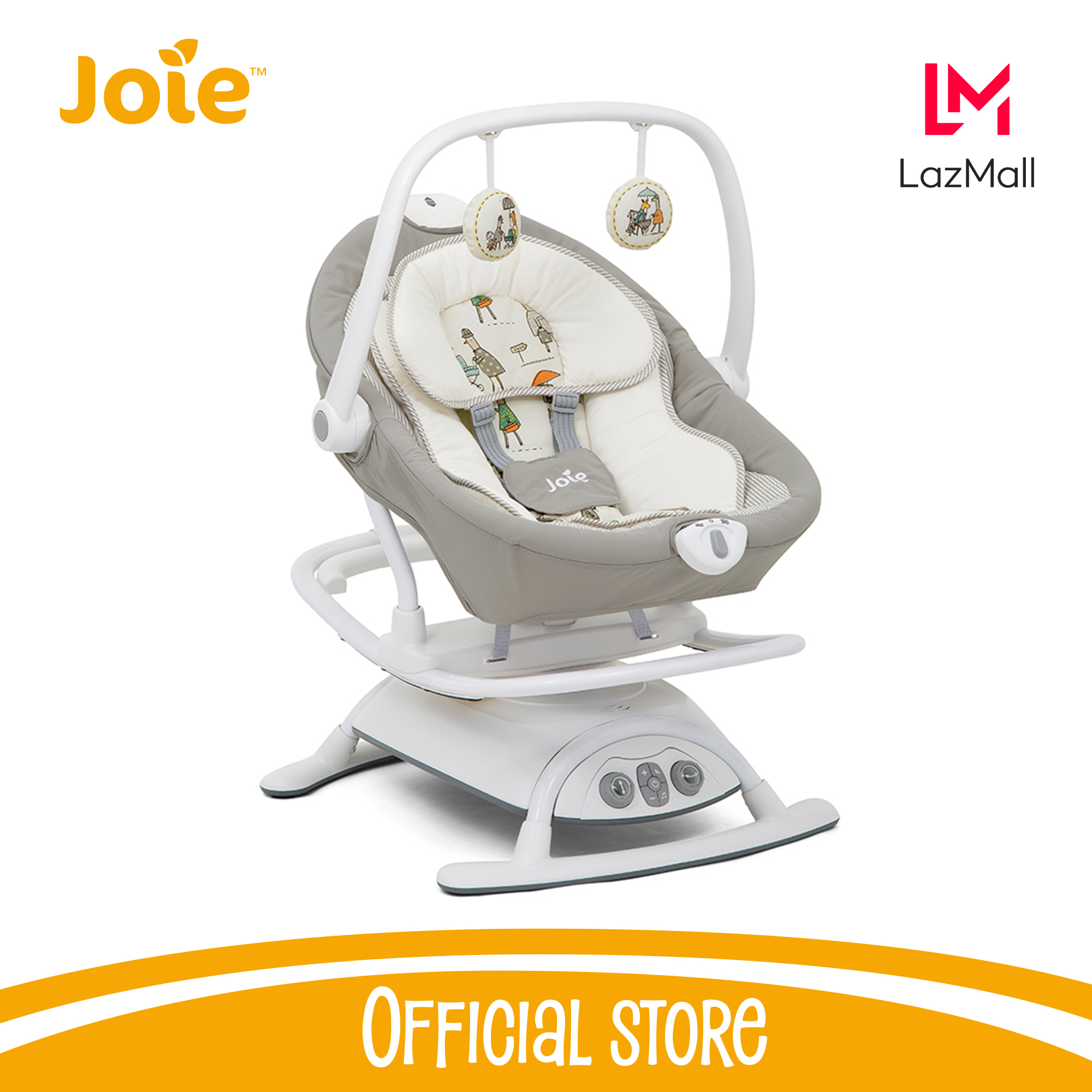Nôi đưa trẻ em Joie Sansa 2in1