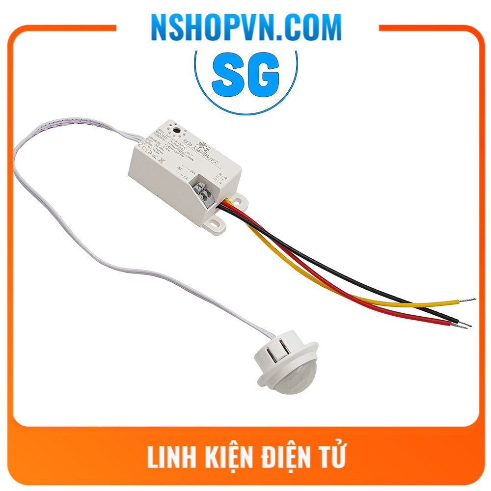 Bộ cảm biến chuyển động, Ánh sáng bật tắt thiết bị AC/DC
