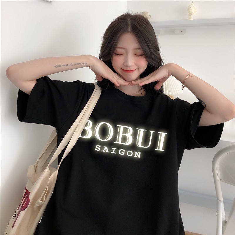 [HCM]Áo Thun Tay Lỡ Unisex Thời Trang BOBUI
