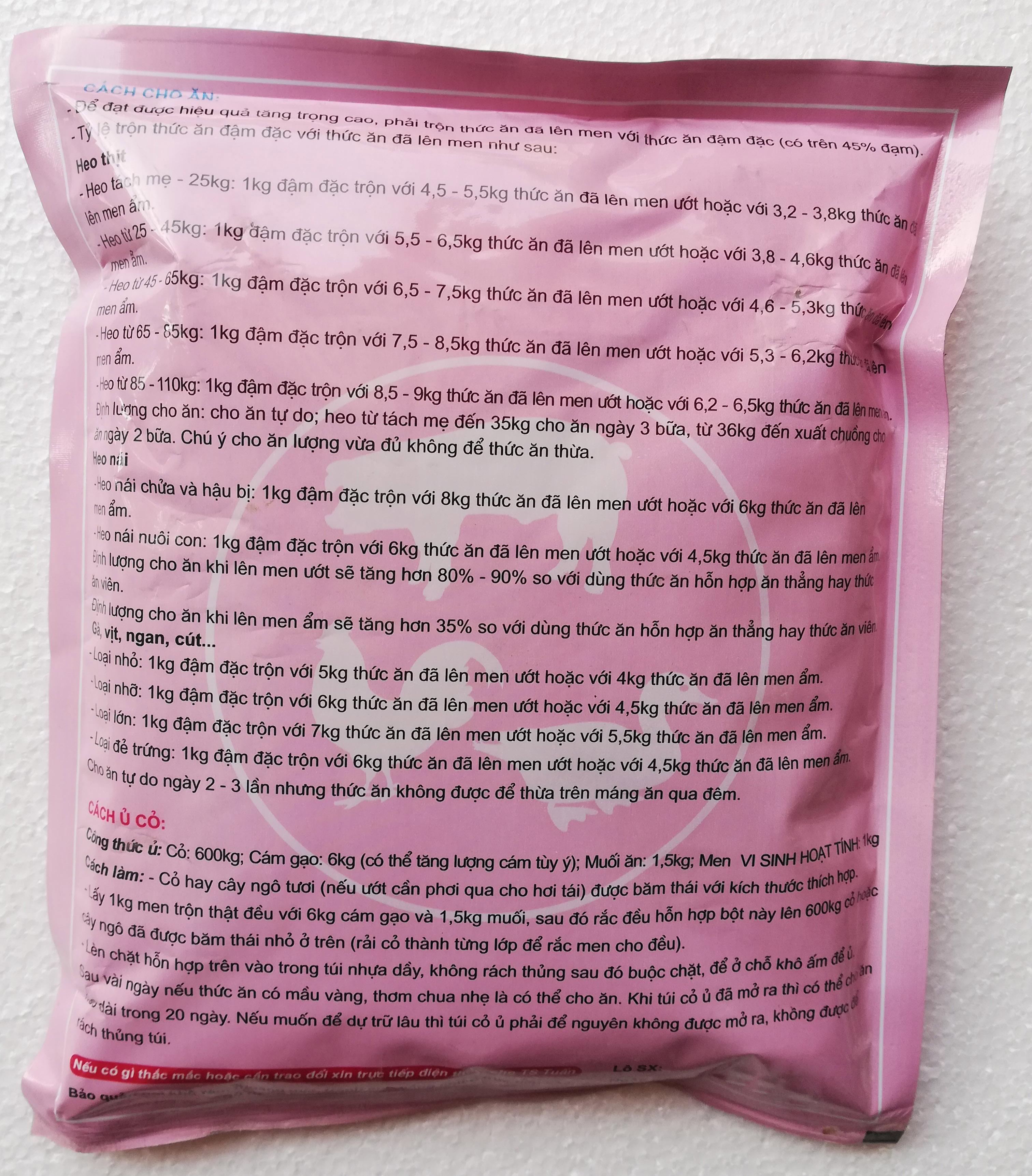 7 gói Men ủ vi sinh hoạt tính 500g