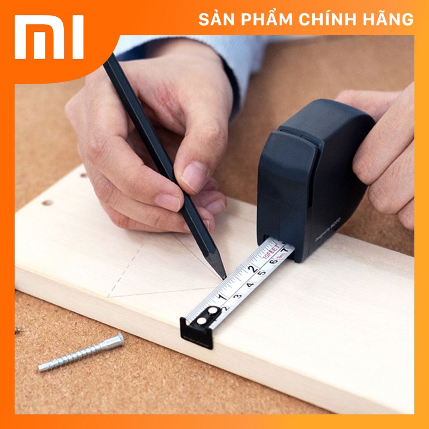 Thước cuộn tự khóa Xiaomi HOTO - Dài 3m