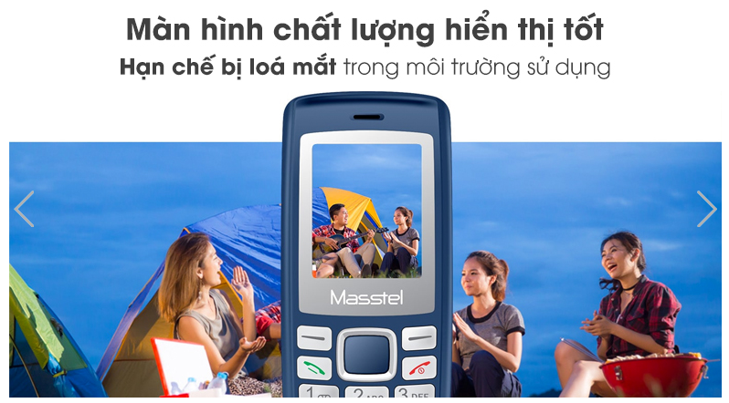 Điện thoại Masstel IZI 120 - Chính hãng (bảo hành 12 tháng)
