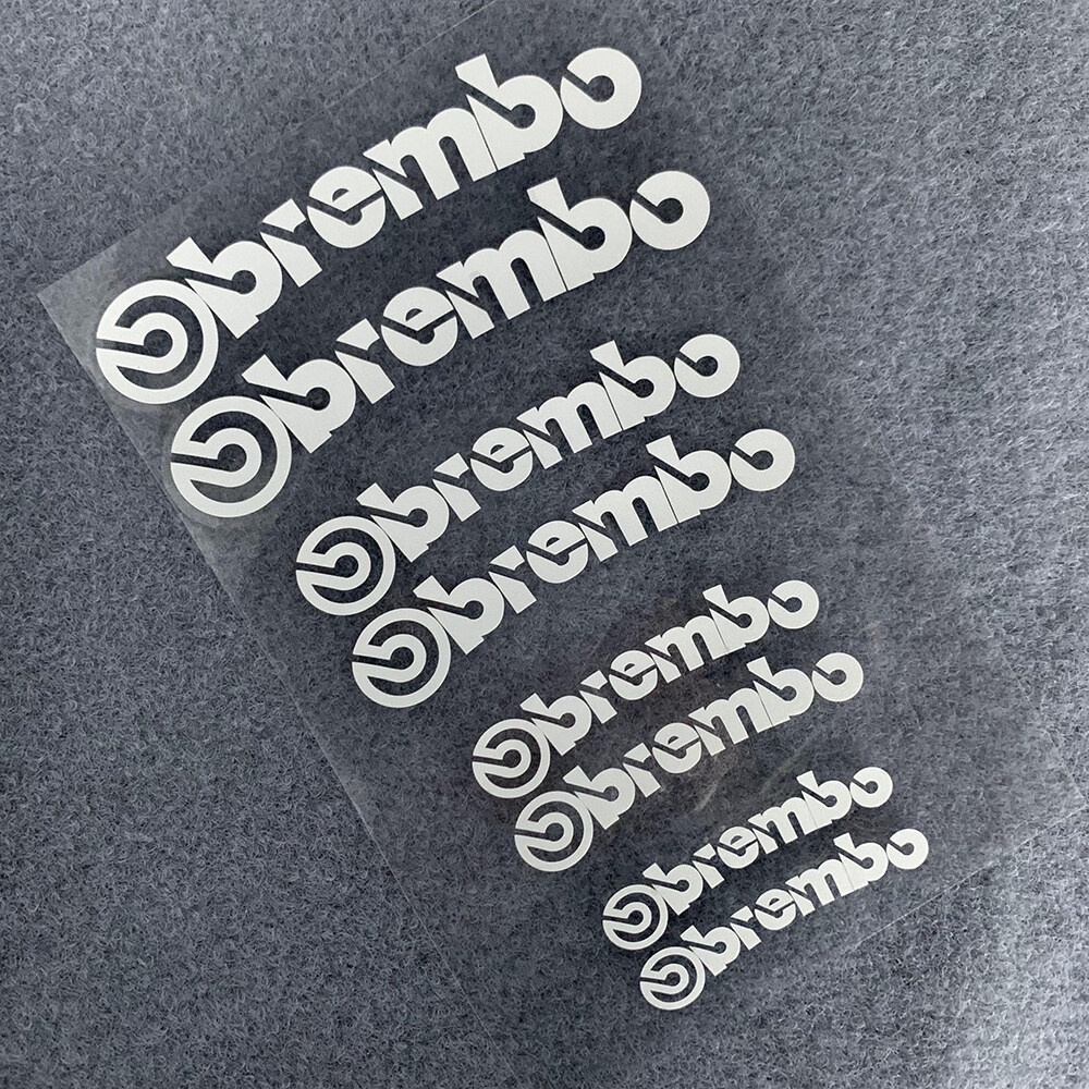Tem Dán Phản Quang Brembo Dán Trang Trí Má Phanh Xe Ô Tô