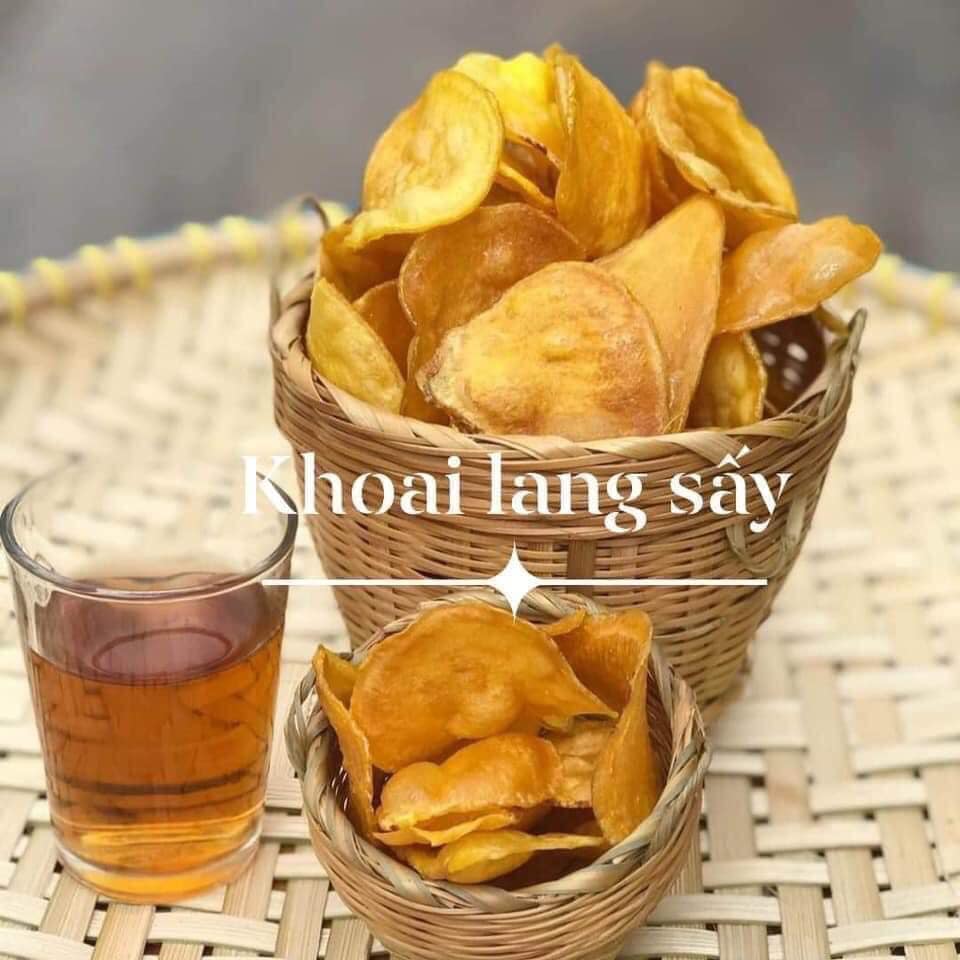 1Kg Khoai Lang Sấy Mật Ong {Khoai Vàng}