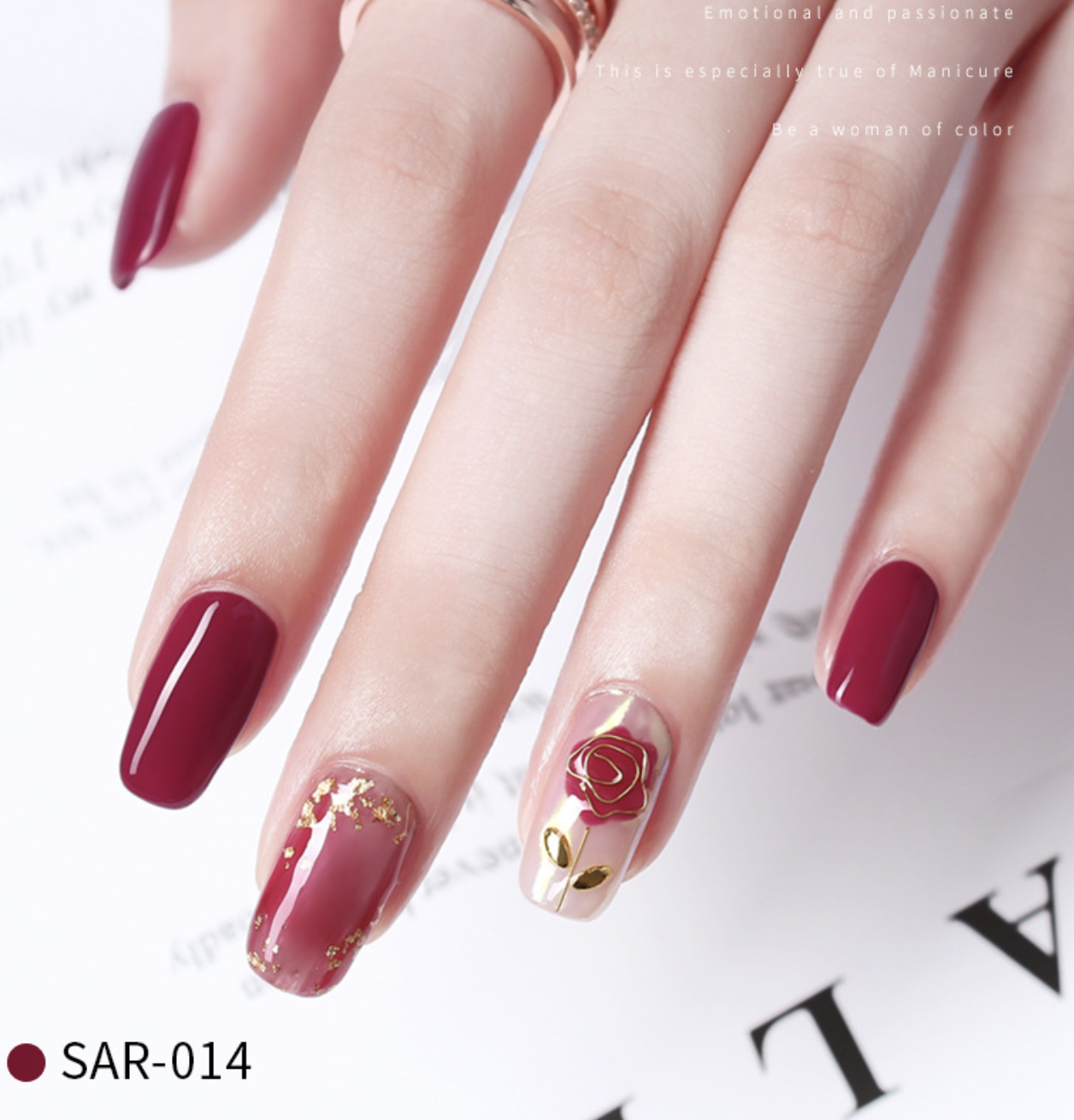 Sơn Gel AS Chai Đỏ Mã SAR 15ml