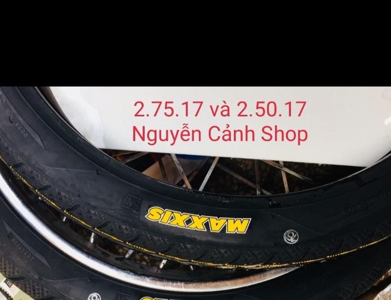 Vỏ MAXXIS 275 17 và 250 17