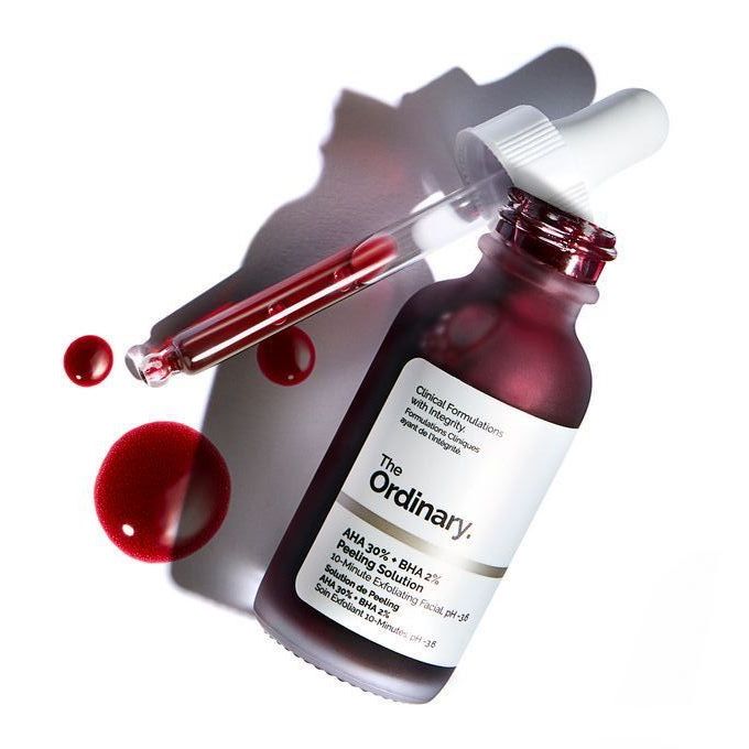 Tinh chất tẩy da chết hóa học The Ordinary AHA 30% + BHA 2% Peeling Solution 30ml