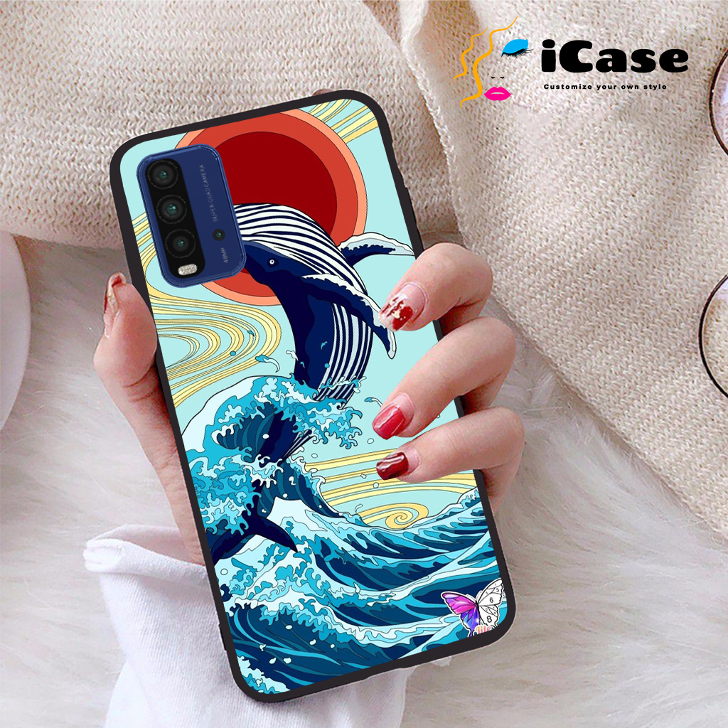 Ốp lưng Xiaomi Poco M3 viền dẻo TPU BST Sea