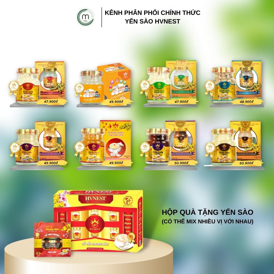 Yến chưng hạt sen Nha Trang, Khánh Hòa - Hoàng Việt, bồi bổ sức khỏe cho người ốm, giúp cải thiện giấc ngủ, ngủ ngon hơn, tăng sức đề kháng hũ 70ml