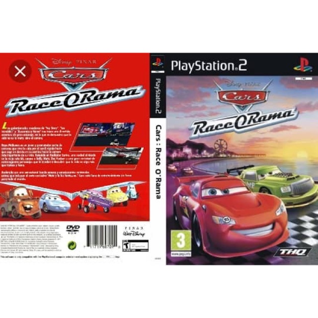 [HCM]game ps2 disney car