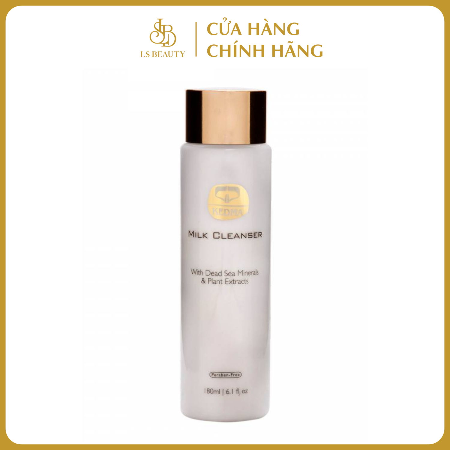 [ƯU ĐÃI XẢ KHO] Sữa Rửa Mặt 2 Trong 1 Dạng Sữa Kedma (180mL) - Làm Sạch | Tẩy Trang Nhẹ | Làm Dịu