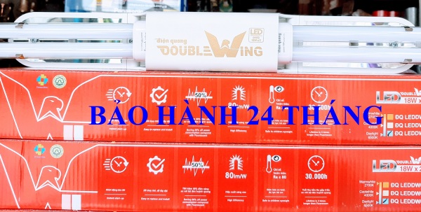 Bộ Đèn Led Doublewing 36W Mẫu Mới Điện Quang Bảo Hành Khủng