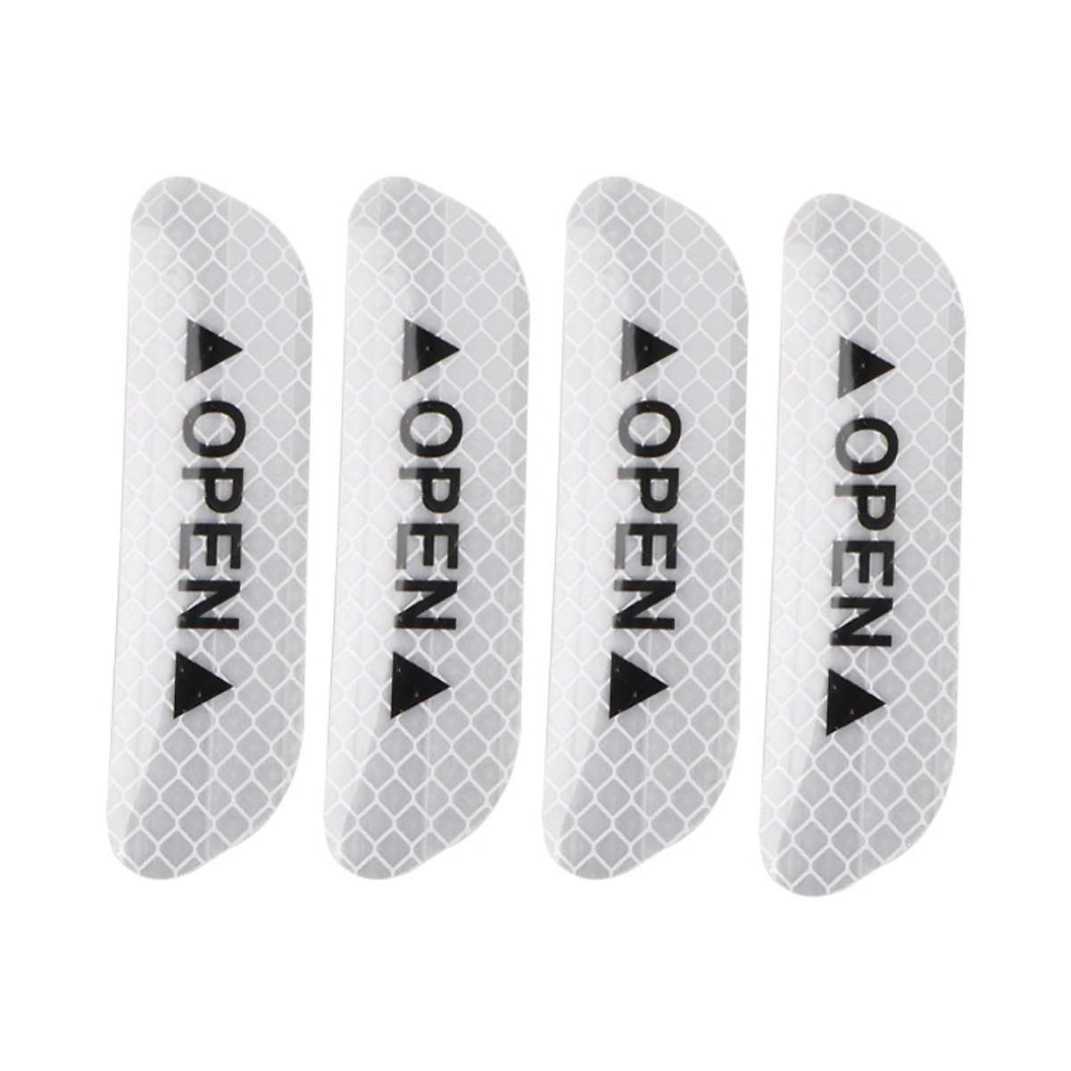 Bộ 4 miếng decal chữ OPEN dán cửa xe ô tô (xe hơi)