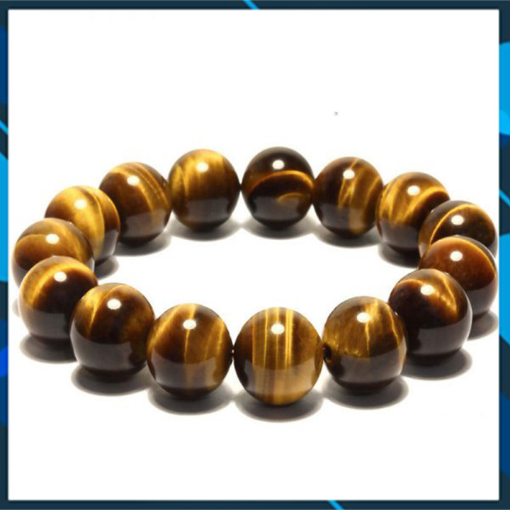 [SALE LỚN] VÒNG TAY PHONG THỦY ĐÁ MẮT HỔ TỰ NHIÊN DÀNH CHO NAM, NỮ