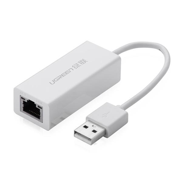 Đầu đổi usb 2.0 sang lan rj45 ugreen 20253
