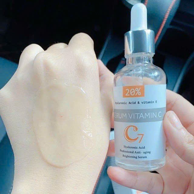 Serum VitaminC cấp ẩm trắng da C7