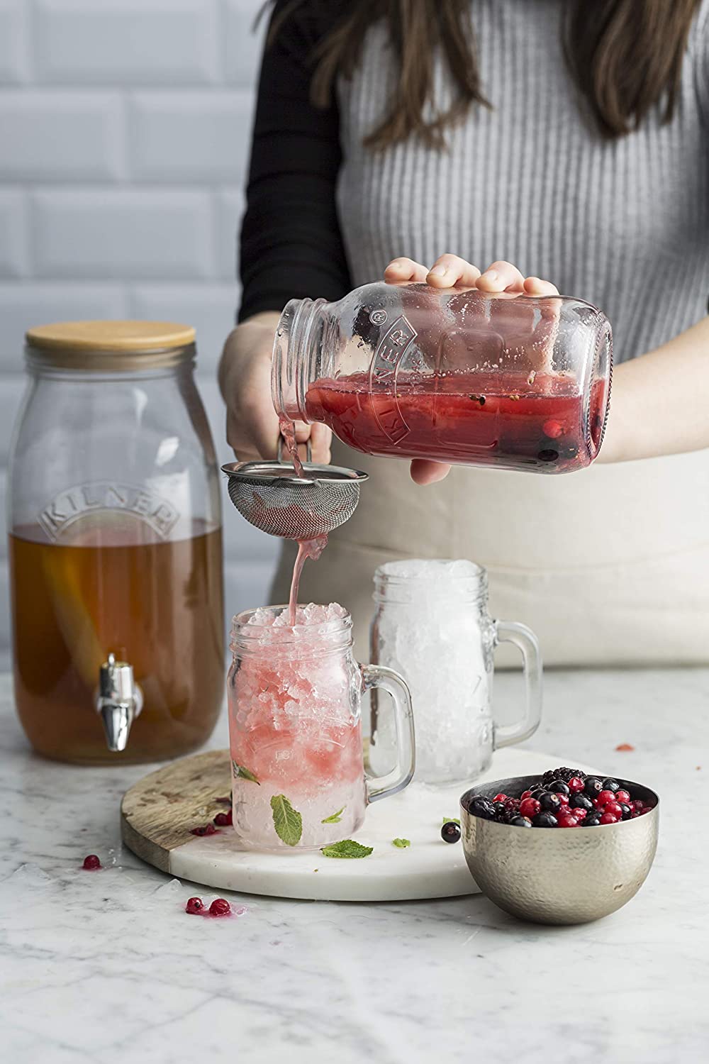Bình thủy tinh Kilner Kombucha 3 Lít